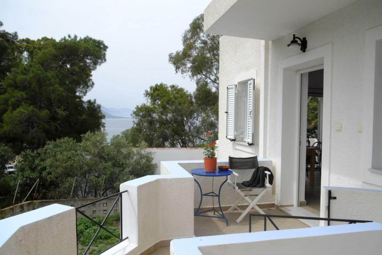 Apartment With Sea View And Balcony 60M From Beach Aegina Extérieur photo